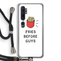 Fries before guys: Xiaomi Mi Note 10 Pro Transparant Hoesje met koord