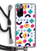 8-bit N°2: Samsung Galaxy S20 FE / S20 FE 5G Transparant Hoesje met koord