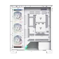 MODECOM computerkast VOLCANO STELLAR PLUS ARGB MIDI 5F Wit