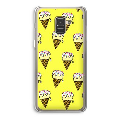 Isjes: Samsung Galaxy A8 (2018) Transparant Hoesje