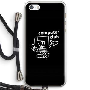 Floppyhead: iPhone 5 / 5S / SE Transparant Hoesje met koord