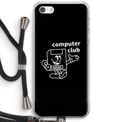 Floppyhead: iPhone 5 / 5S / SE Transparant Hoesje met koord