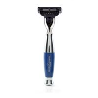 Edwin Jagger Razors Gillette Mach 3 Blue & Chrome Plated Ref.R353CR 1Stuks