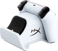 HyperX ChargePlay Duo Charging Station for DualSense Wireless Controllers - White (PS5) - thumbnail