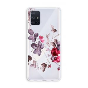 Mooie bloemen: Galaxy A71 Transparant Hoesje