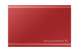 Samsung Portable SSD T7 2000 GB Rood