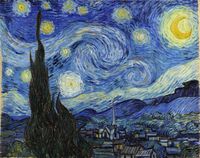 Sterrennacht van Vincent van Gogh
