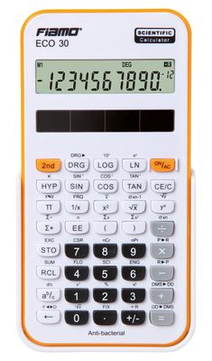 Citizen FI-ECO30OR Calculator Fiamo ECO 30 OR Wit-oranje