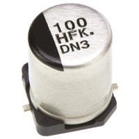 Panasonic Elektrolytische condensator SMD 100 µF 50 V 20 % (Ø) 8 mm 1 stuk(s)