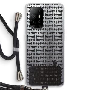 Crazy shapes: Oppo A94 5G Transparant Hoesje met koord