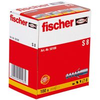 Fischer 50108 schroefanker & muurplug 100 stuk(s) 40 mm - thumbnail