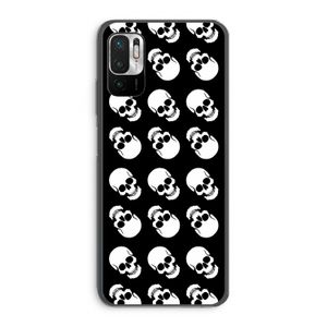 Musketon Skulls: Xiaomi Redmi Note 10 5G Transparant Hoesje