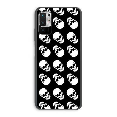 Musketon Skulls: Xiaomi Redmi Note 10 5G Transparant Hoesje