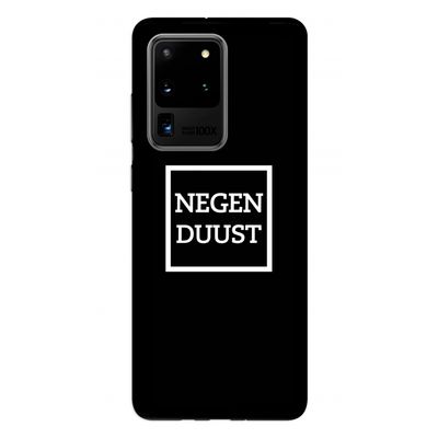 Negenduust black: Samsung Galaxy S20 Ultra Tough Case
