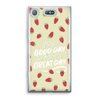 Don't forget to have a great day: Sony Xperia XZ1 Compact Transparant Hoesje