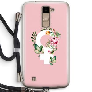 Venus: LG K10 (2016) Transparant Hoesje met koord