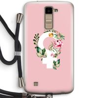 Venus: LG K10 (2016) Transparant Hoesje met koord