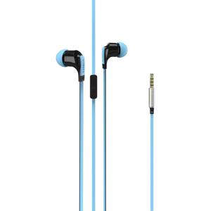 Vivanco 36484 hoofdtelefoon/headset Bedraad In-ear Oproepen/muziek Zwart, Blauw