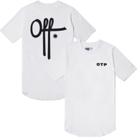 Off The Pitch - Full Stop T-Shirt - Wit