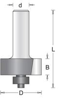 HiKOKI sponningfrees 31.7mm schacht=8mm+lager