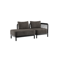 Kirra Lounge Sofa - 2 seater w/ open end