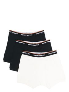 Heron Preston lot de 3 boxers à bande logo - Noir