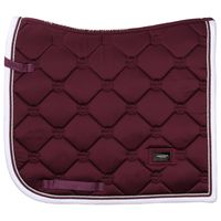 Zadeldek Equestrian Stockholm Purple White Edge, Veelzijdigheid paard in paars - thumbnail