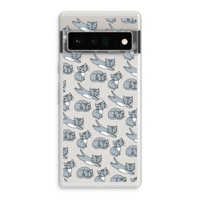 Poezen: Google Pixel 6 Pro Transparant Hoesje