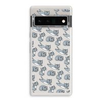 Poezen: Google Pixel 6 Pro Transparant Hoesje