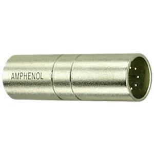 Amphenol XLR-adapter XLR-stekker - XLR-stekker Aantal polen: 5 Inhoud: 1 stuk(s)