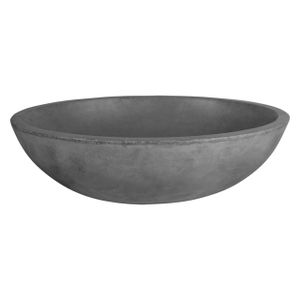 Differnz Dias Waskom 50X38X14Cm Donker Beton grijs 38.251.24