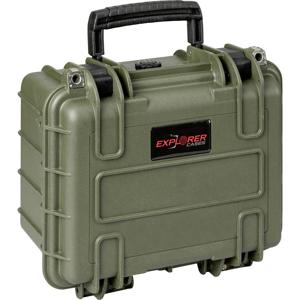 Explorer Cases Outdoor-koffer 2717HL.G green with pick & pluck foam (b x h x d) 28 x 20 x 17 cm Olijf-groen 2717HL.G