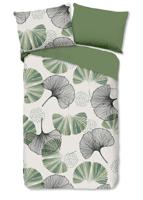 Good Morning Dekbedovertrek "bladeren" - Multi - (140x200 cm) - Katoen