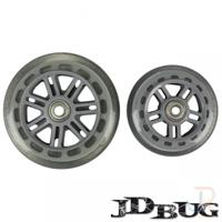 JD Bug junior wheelset 120/100 mm (with bearings)