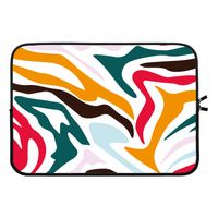 Colored Zebra: Laptop sleeve 13 inch