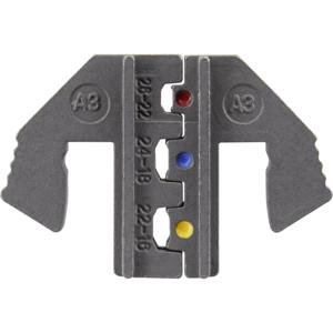 TOOLCRAFT PLE-0A3 Krimp-onderdelen Geïsoleerde kabelschoenen Krimpbereik: 0.1 tot 1.5 mm² Geschikt voor merk: TOOLCRAFT PZ-500