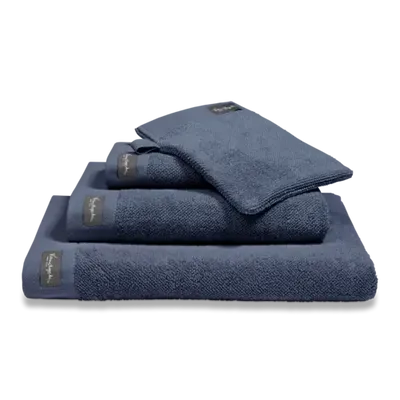 Vandyck Vandyck Home Uni Blue Ink Handdoek 60x110