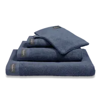 Vandyck Vandyck Home Uni Blue Ink Handdoek 60x110