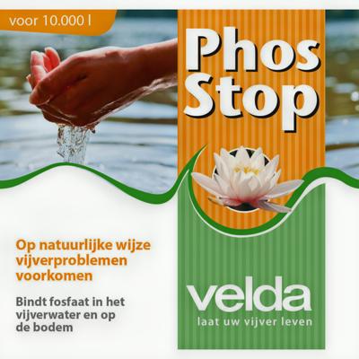 Velda Phos Stop 1kg - Natuurlijke Fosfaatbinder voor Heldere Vijvers, Maandelijkse Behandeling