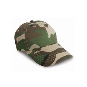 Camouflage baseballcap petje voor volwassenen   -