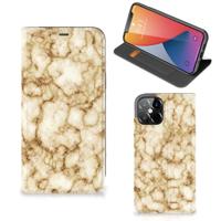 iPhone 12 Pro Max | Standcase | Marmer Goud