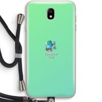 Win98: Samsung Galaxy J7 (2017) Transparant Hoesje met koord