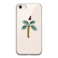 Palmboom: iPhone 8 Transparant Hoesje