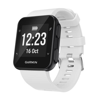 Silicone polsbandje voor Sport voor Garmin Foreruuner 35 (wit)