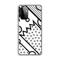 Pop Art #4: Samsung Galaxy A72 Transparant Hoesje