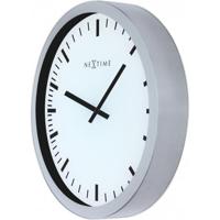 NeXtime klok 3031 magic - stripe, 25x35.2 cm, wall, white NeXtime klok 3031 magic - stripe, 25x35.2 cm, wall, white