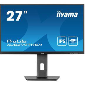 iiyama ProLite XUB2797HSN-B1 computer monitor 68,6 cm (27") 1920 x 1080 Pixels Full HD LED Zwart