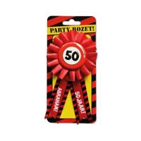 Leeftijden rozet - 50 jaar verjaardag - Abraham - verjaardags button