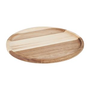 Acacia tray rond - ø28 cm