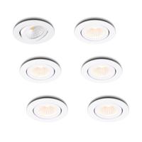 LED-inbouwspot Lumino wit dimbaar IP54